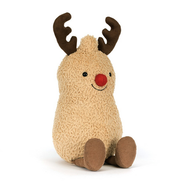 Jellycat Cozy Plush Amuseables Peanut Reindeer