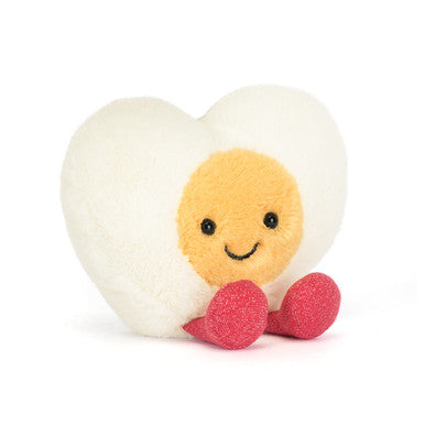 Jellycat Cozy Plush Amuseables Heart Boiled Egg