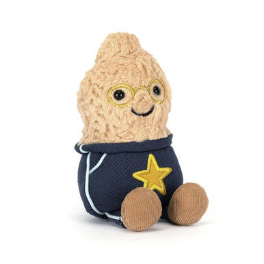 Jellycat Cozy Plush Amuseables Peanut 'Star Student'