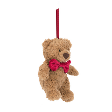 Jellycat Cozy Plush Bartholomew Bear Decoration
