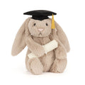 Jellycat Cozy Plush Bashful Bunny 'Graduation'