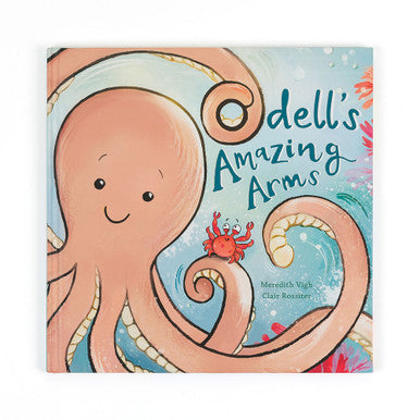 Jellycat Picture Book Odell's Amazing Arms Book