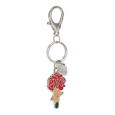 Jellycat Cozy Plush Amuseables Rose Bouquet Keyring