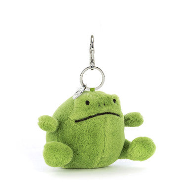 Jellycat Cozy Plush Ricky Rain Frog Bag Charm
