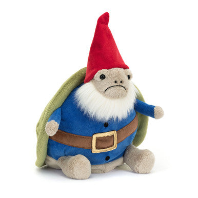 Jellycat Cozy Plush Timmy Turtle 'Garden Gnome'