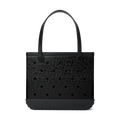 Medium Washable Tote Bag Onyx Leopard for Poolside Essentials