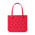 Medium Washable Tote Bag Off to the Races Red for Poolside Essentials