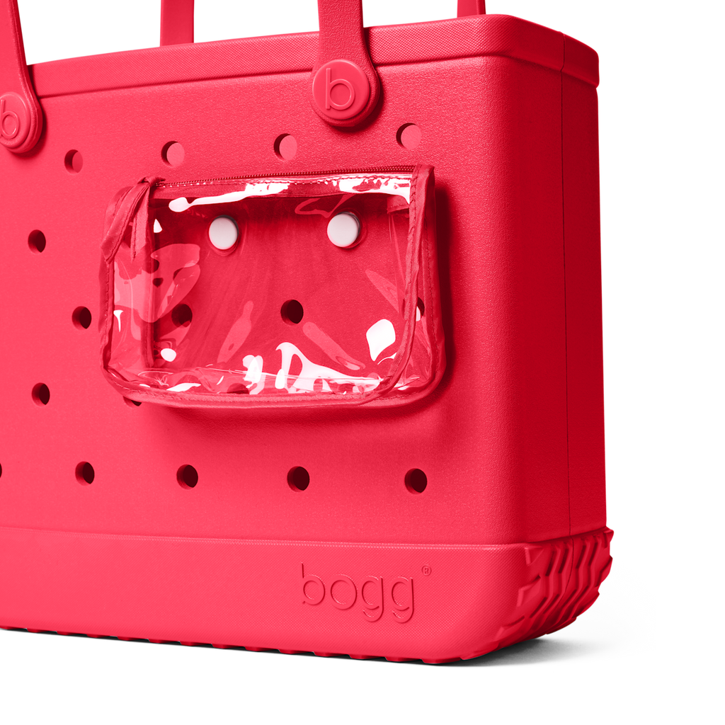 Medium Washable Tote Bag Off to the Races Red for Poolside Essentials