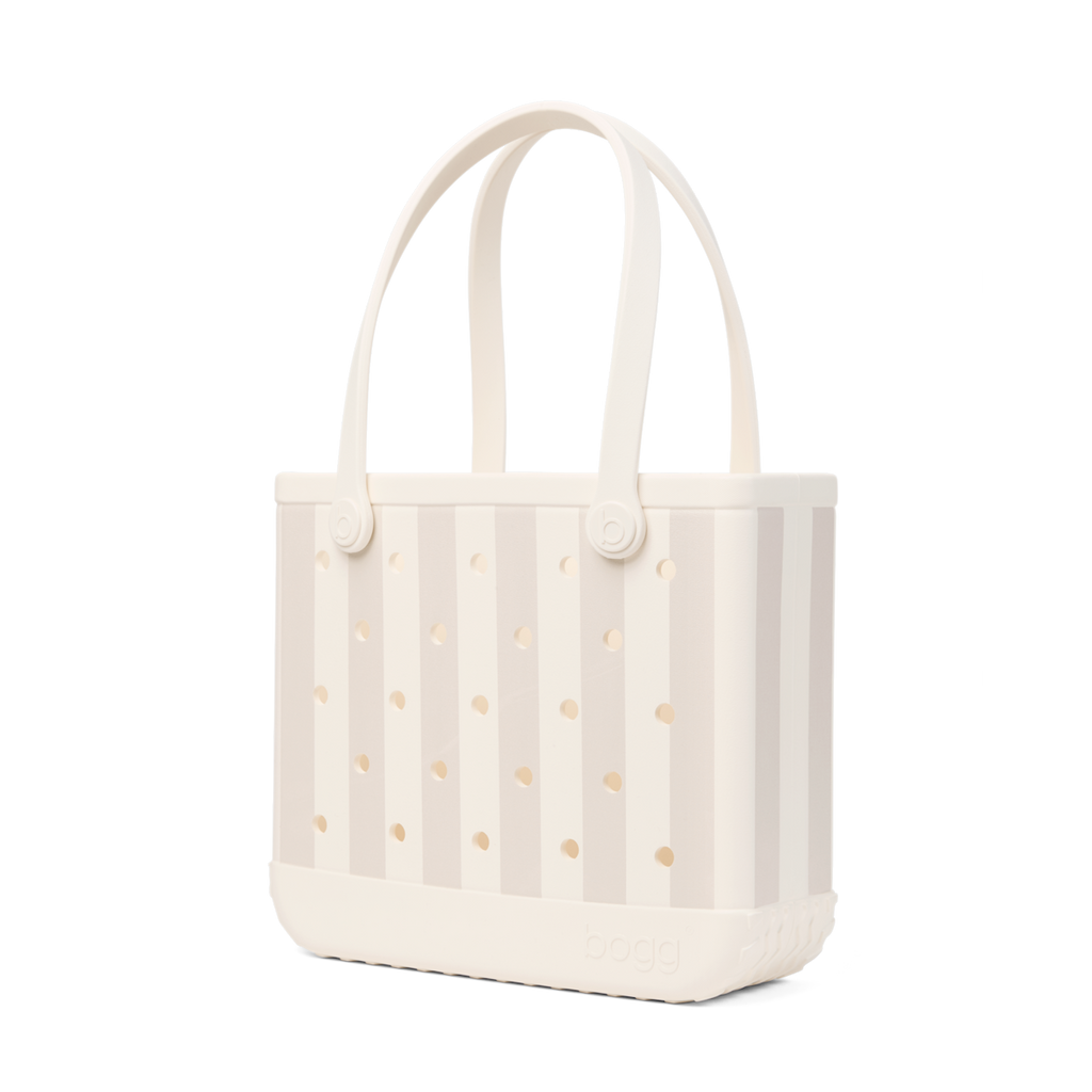 Medium Washable Tote Bag Beachside Stripe for Poolside Essentials