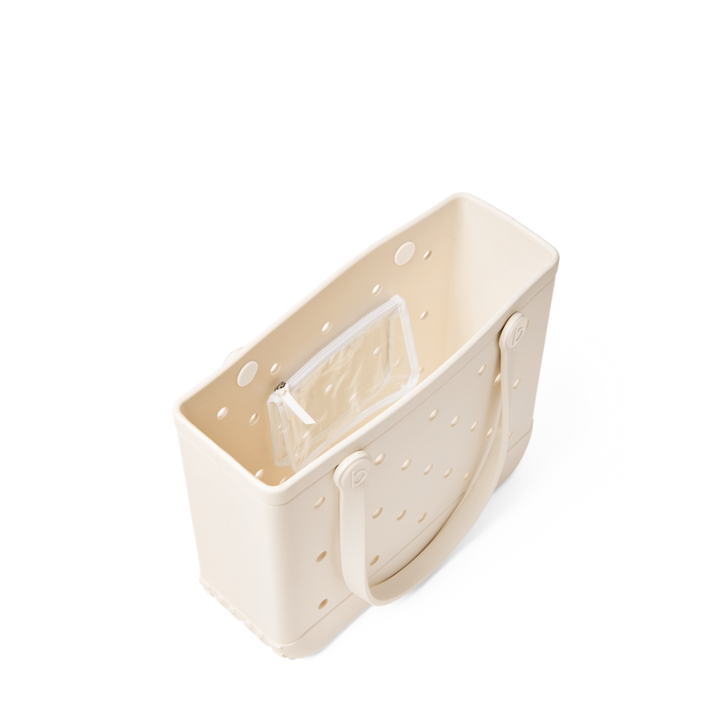 Medium Washable Tote Bag Coconut for Poolside Essentials
