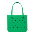 Medium Washable Tote Bag Green with Envy for Poolside Essentials
