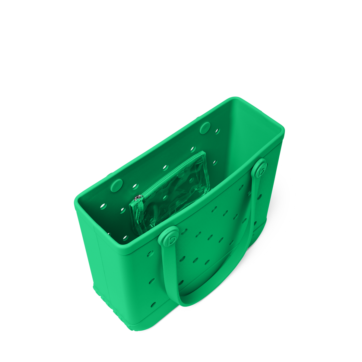 Medium Washable Tote Bag Green with Envy for Poolside Essentials