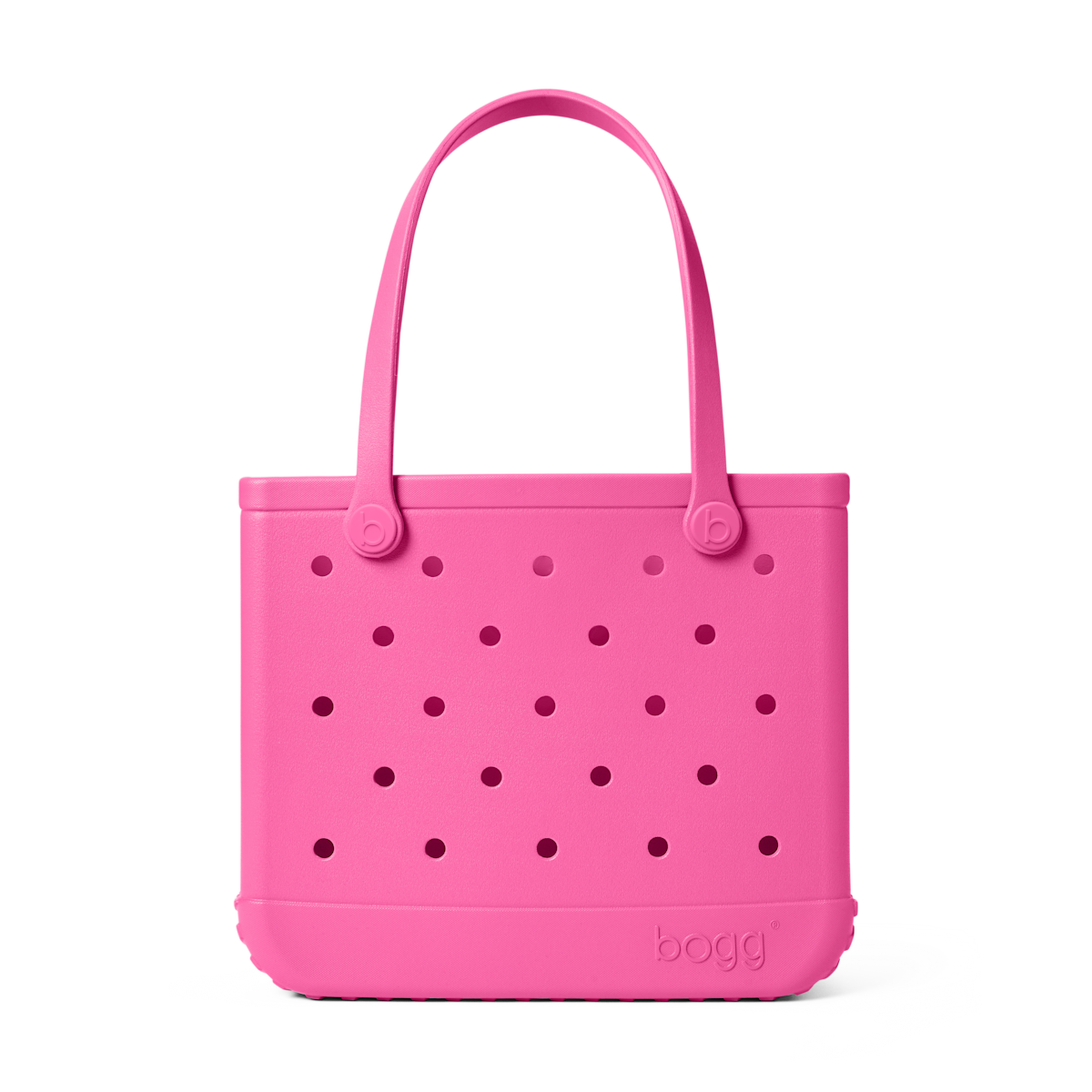 Medium Washable Tote Bag Haute Pink for Poolside Essentials
