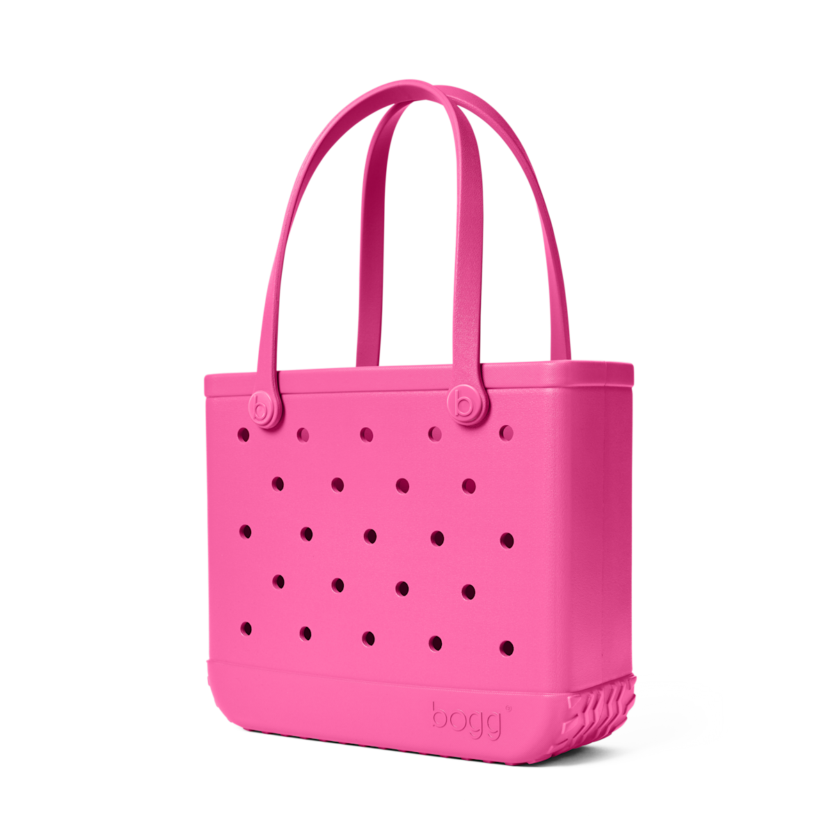 Medium Washable Tote Bag Haute Pink for Poolside Essentials
