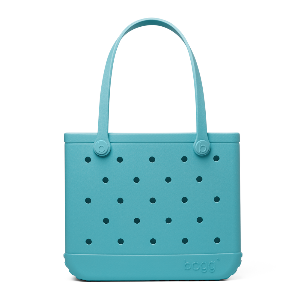 Medium Washable Tote Bag Turquoise and Caicos for Poolside Essentials