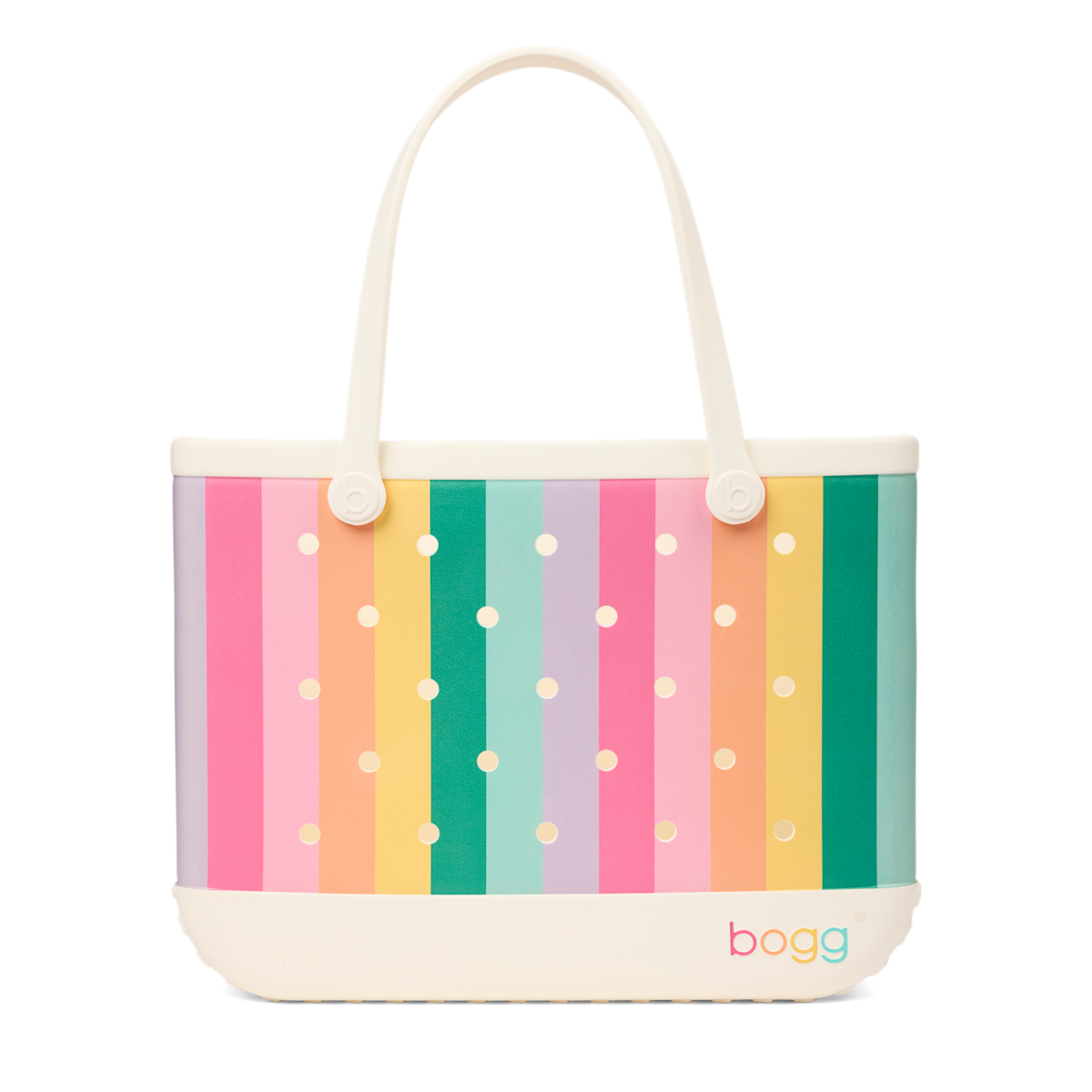 Large Washable Tote Bag Color Burst for Poolside Essentials
