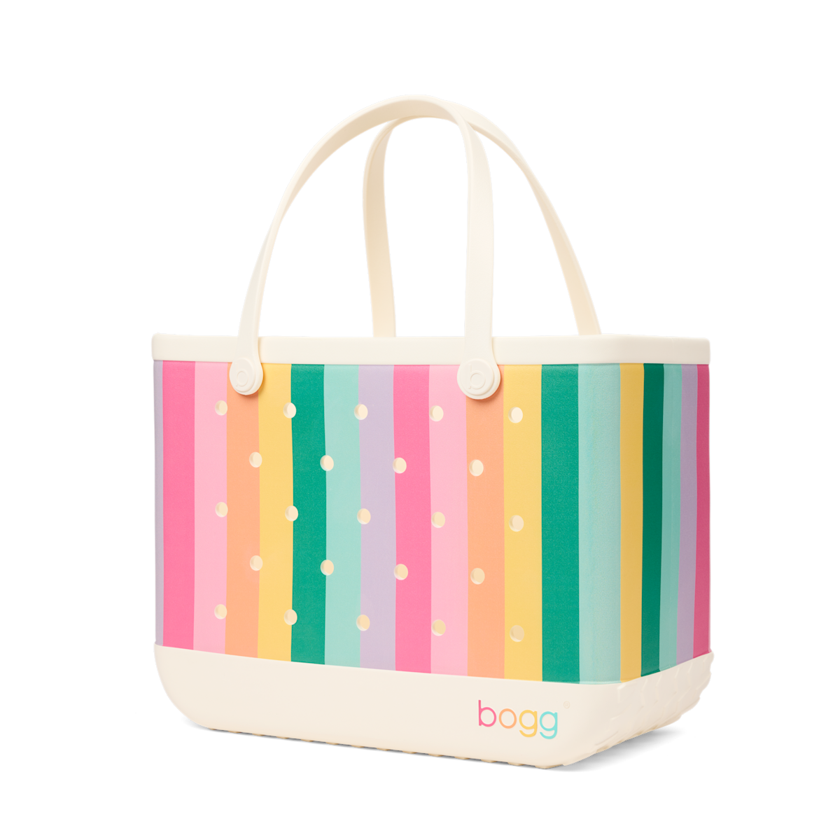 Large Washable Tote Bag Color Burst for Poolside Essentials