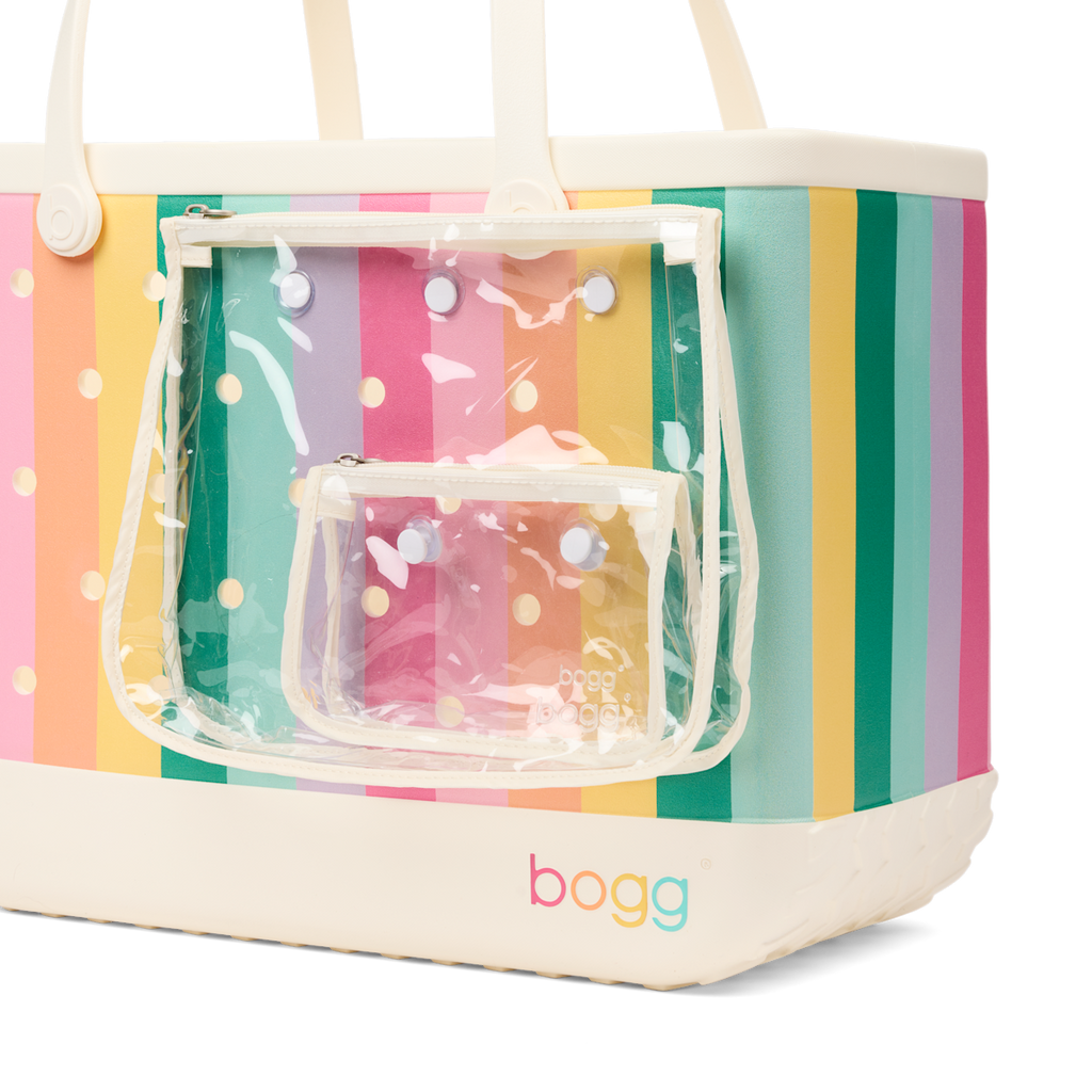 Large Washable Tote Bag Color Burst for Poolside Essentials