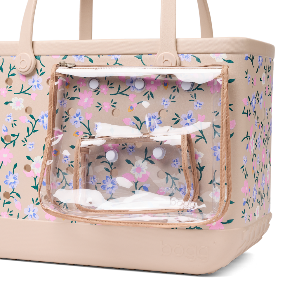 Large Washable Tote Bag Spring Love for Poolside Essentials
