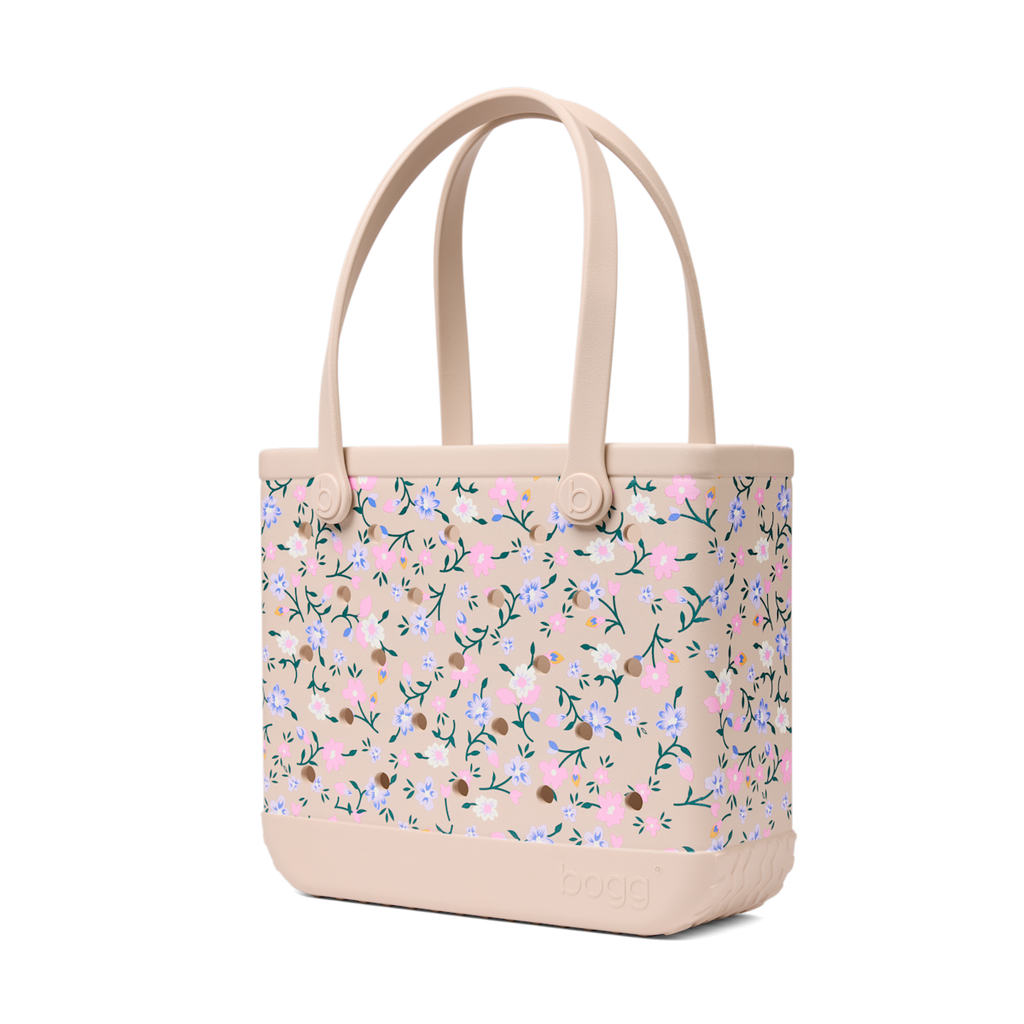 Medium Washable Tote Bag Spring Love for Poolside Essentials