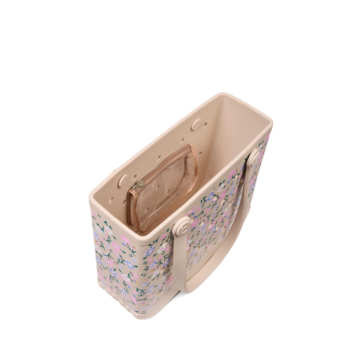 Medium Washable Tote Bag Spring Love for Poolside Essentials