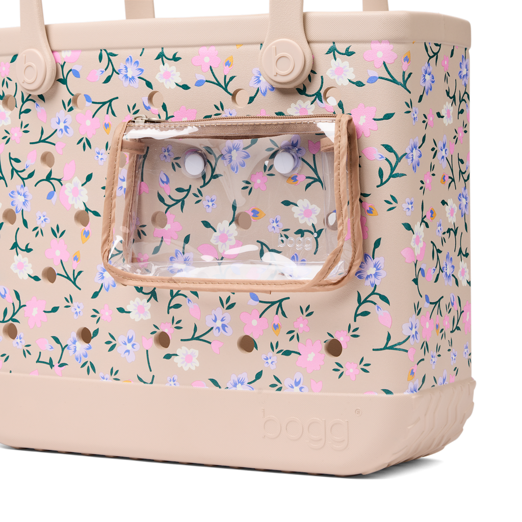 Medium Washable Tote Bag Spring Love for Poolside Essentials