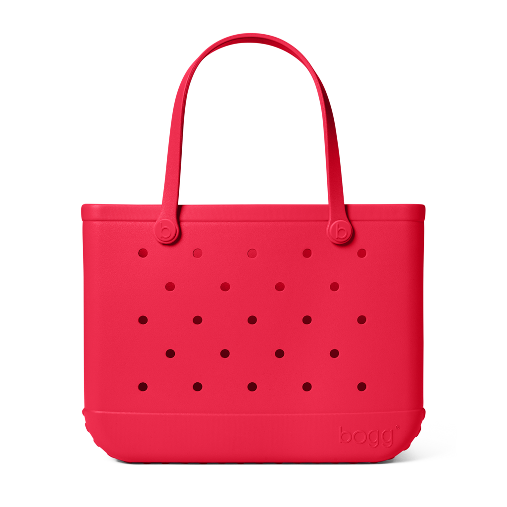 Large Washable Tote Bag Off to the Races Red for Poolside Essentials