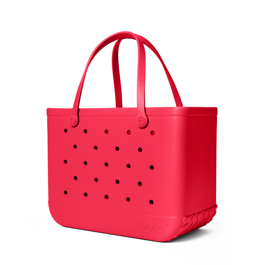 Large Washable Tote Bag Off to the Races Red for Poolside Essentials