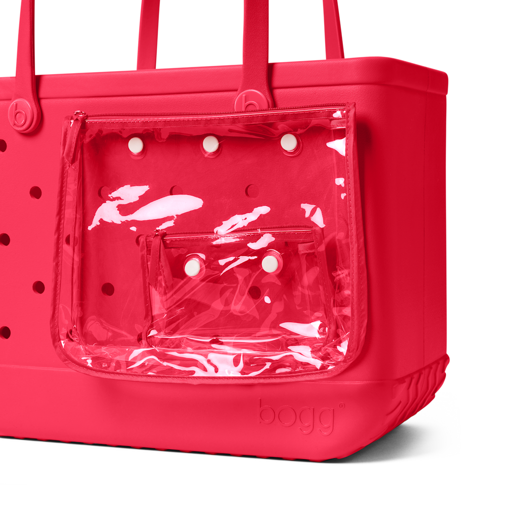 Large Washable Tote Bag Off to the Races Red for Poolside Essentials