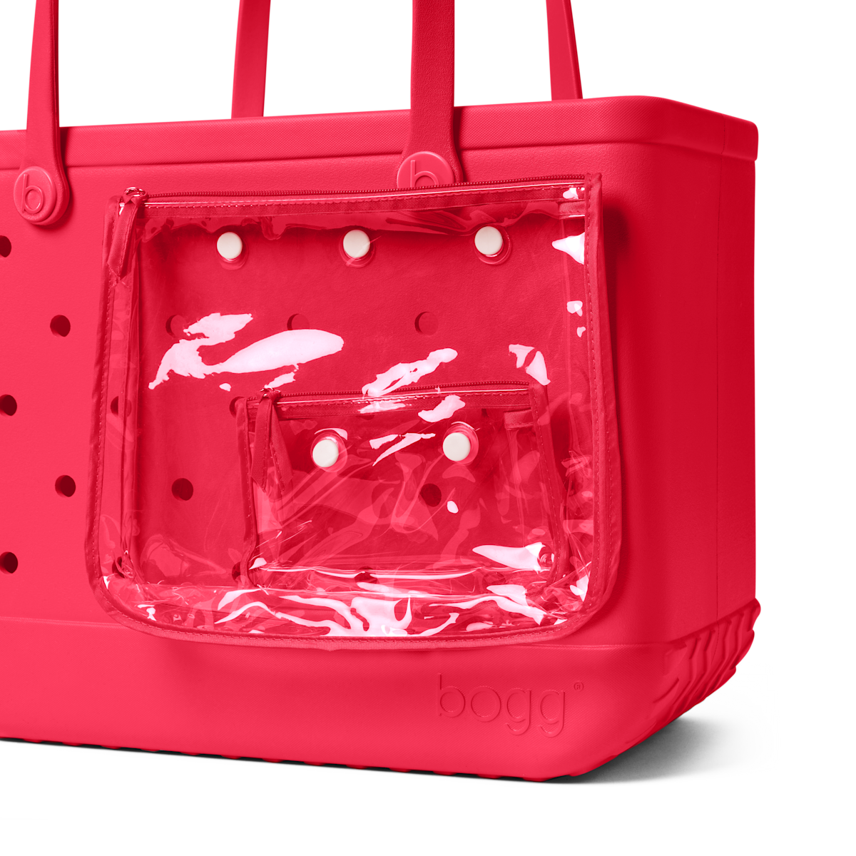 Large Washable Tote Bag Off to the Races Red for Poolside Essentials
