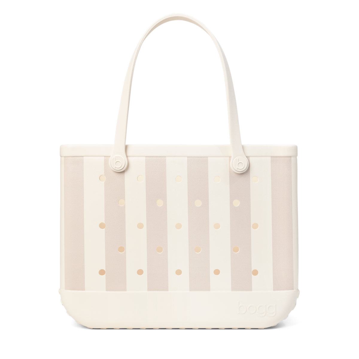Large Washable Tote Bag Beachside Stripe for Poolside Essentials