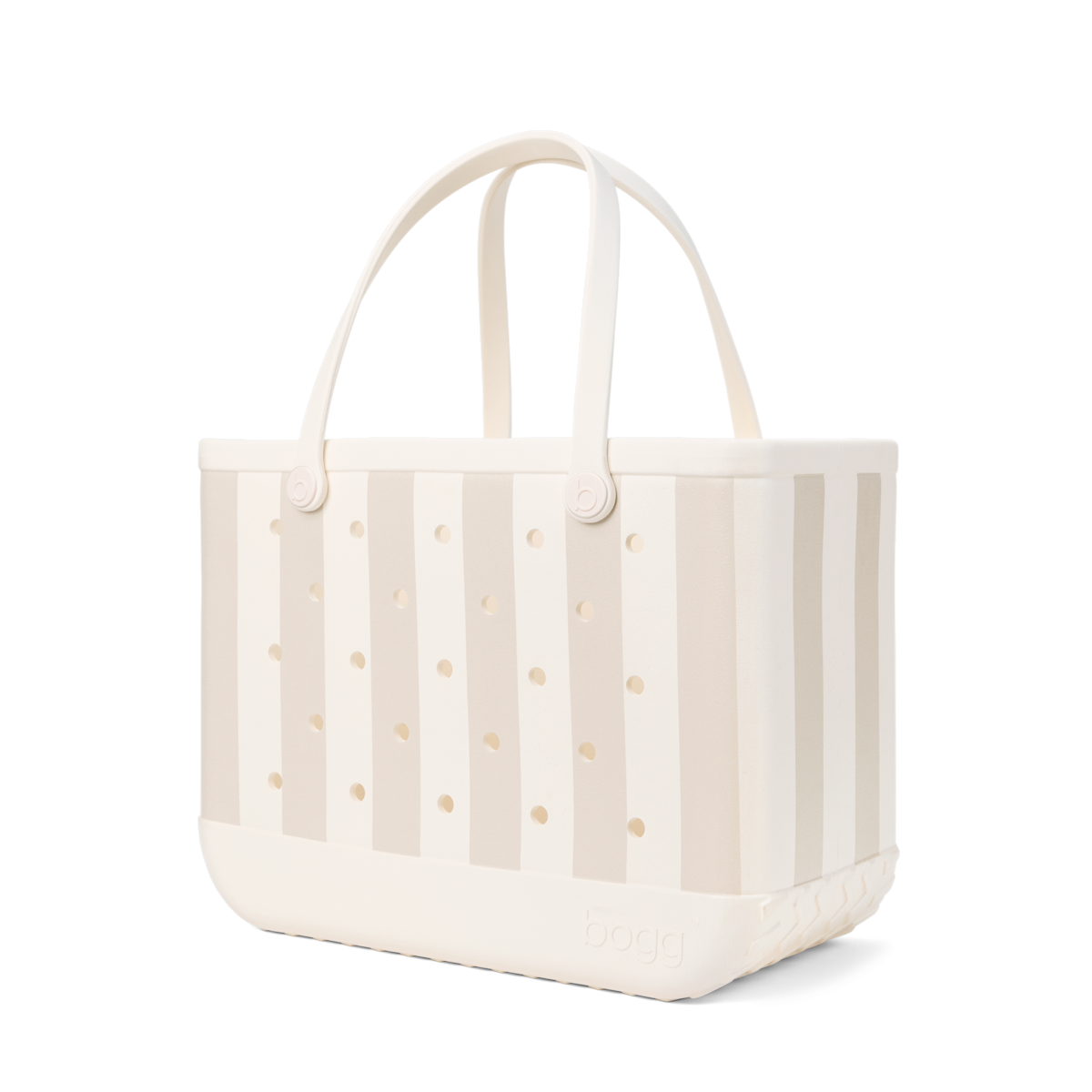 Large Washable Tote Bag Beachside Stripe for Poolside Essentials