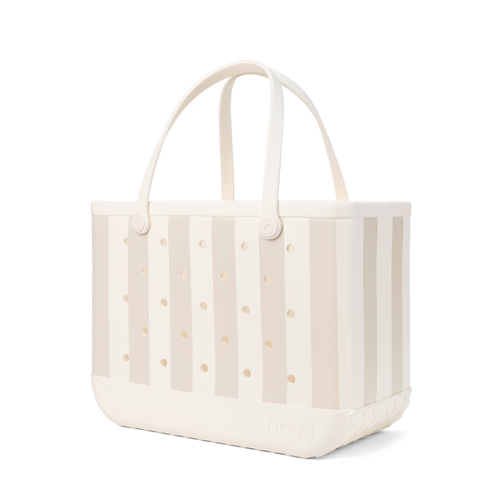 Large Washable Tote Bag Beachside Stripe for Poolside Essentials