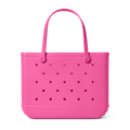 Large Washable Tote Bag Haute Pink for Poolside Essentials