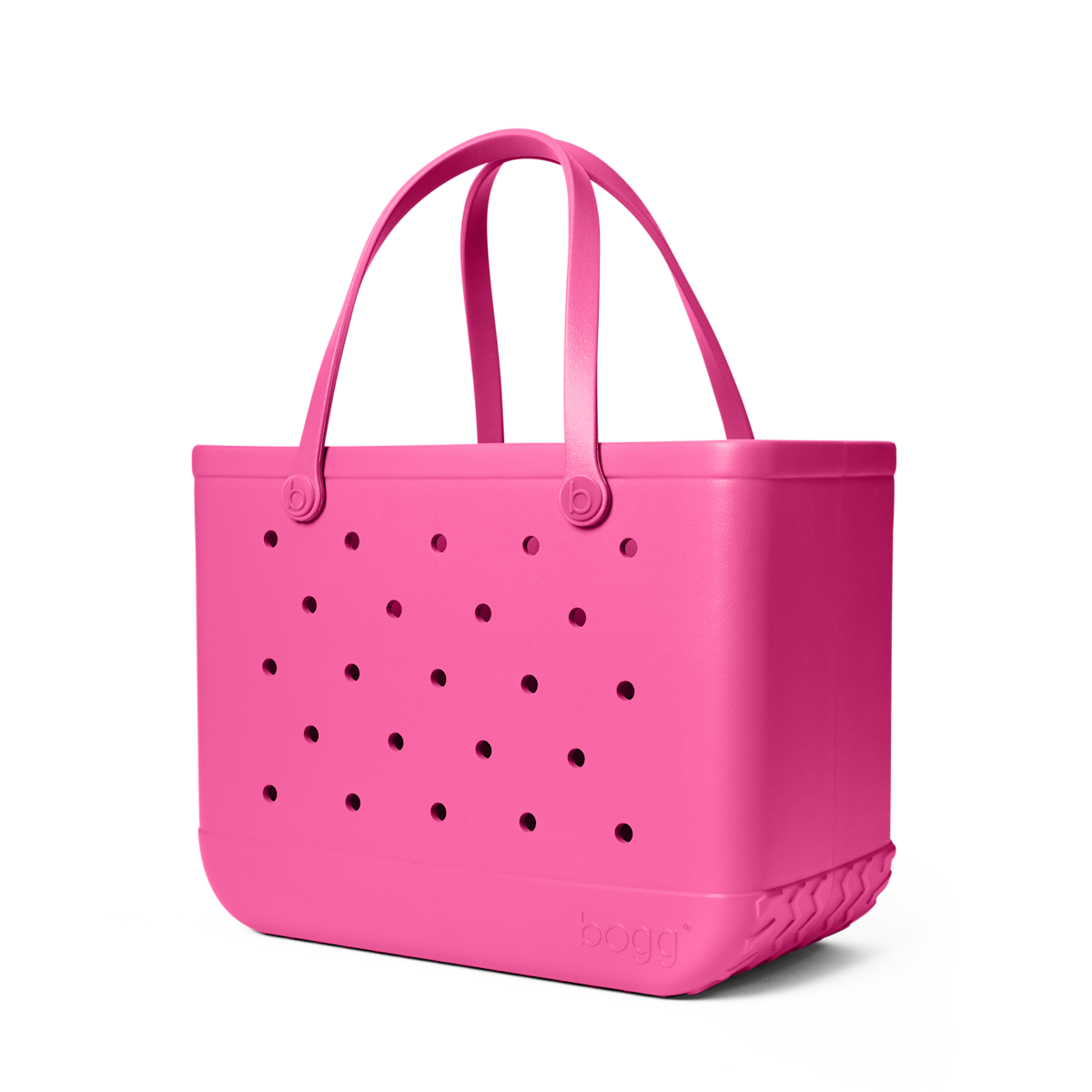 Large Washable Tote Bag Haute Pink for Poolside Essentials