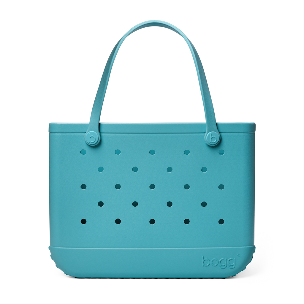Large Washable Tote Bag Turquoise and Caicos for Poolside Essentials
